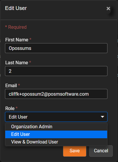 User Roles