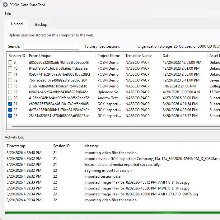 POSM Web Sync POSM Web Sync for POSM Central